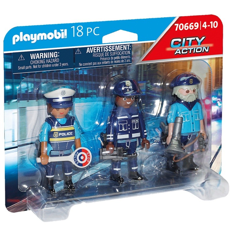 playmobil 70669 - Set Figuras Policía