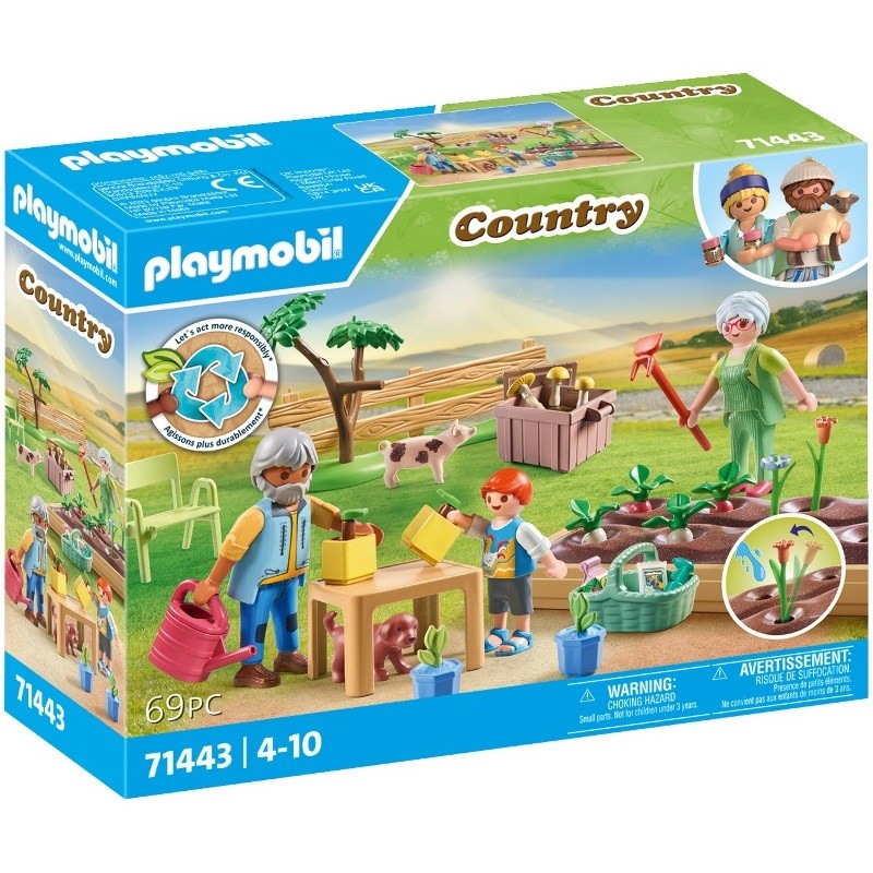 playmobil 71443 - Huerto con abuelos