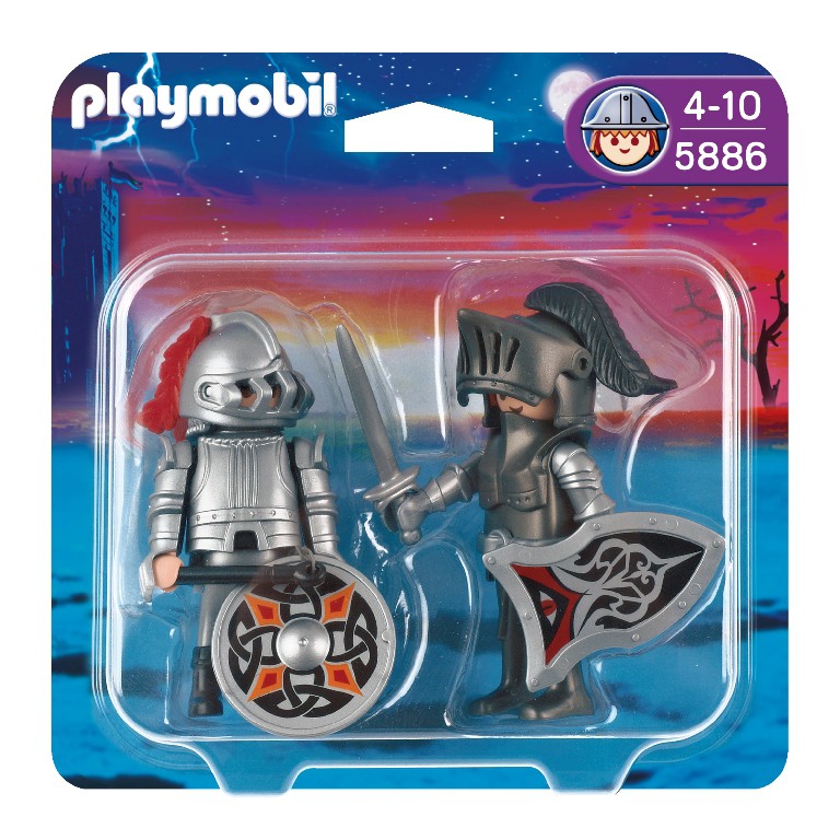playmobil 5886 - Duo Pack Caballeros de Hierro