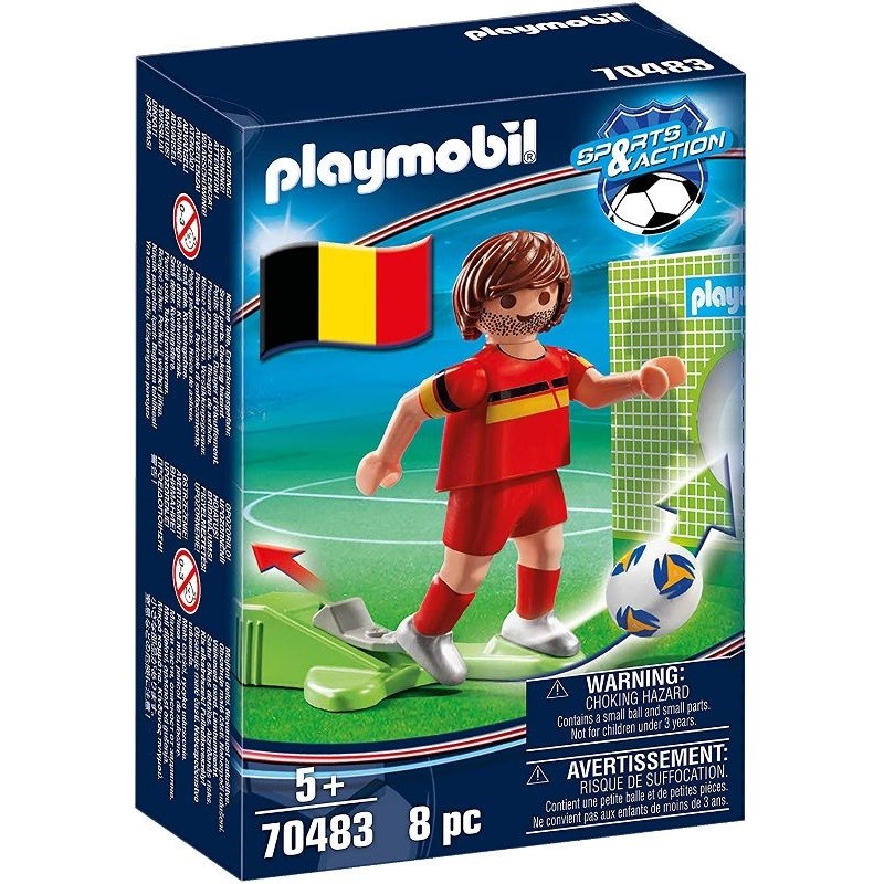 playmobil 70483 - Jugador de Fútbol Bélgica