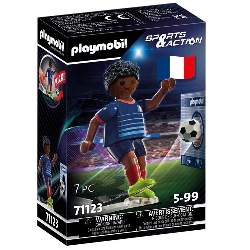 playmobil 71123 - Jugador de Fútbol - Francia A
