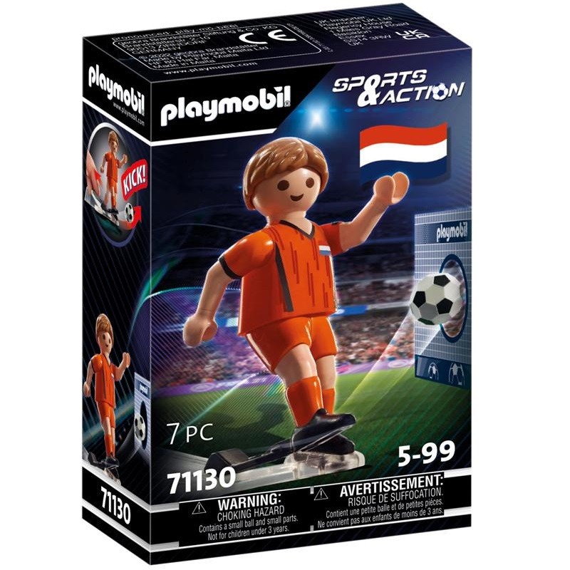playmobil 71130 - Jugador de Fútbol - Países Bajos