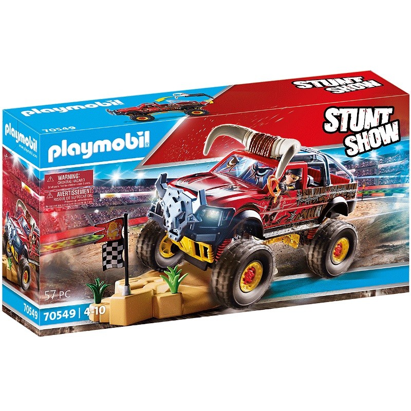 playmobil 70549 - Stuntshow Monster Truck Horned