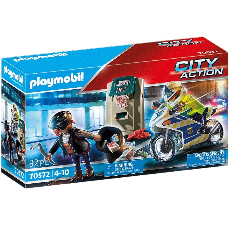 playmobil 70572 - Moto de Policía