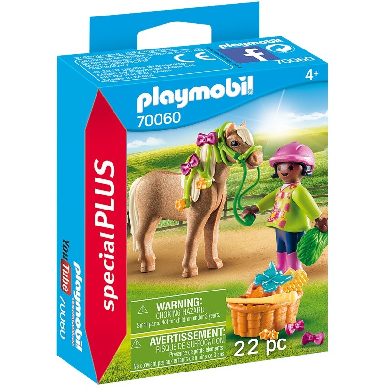 playmobil 70060 - Niña con Poni