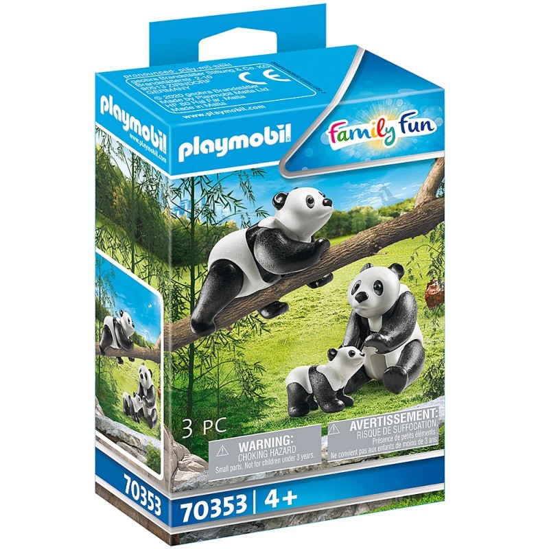 playmobil 70353 - Pandas con Bebé