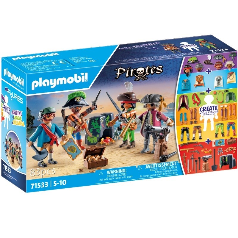 playmobil 71533 - My Figures: Piratas