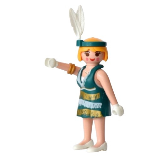 playmobil 9444 2  - Sobre Sorpresa Serie 14 Chicas Bailarina Charleston