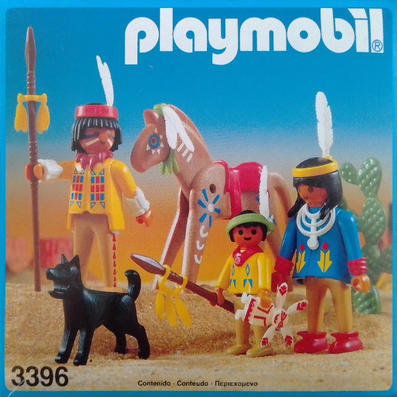 playmobil 3396 - Familia india