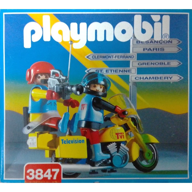 playmobil 3847 - Reporteros de television