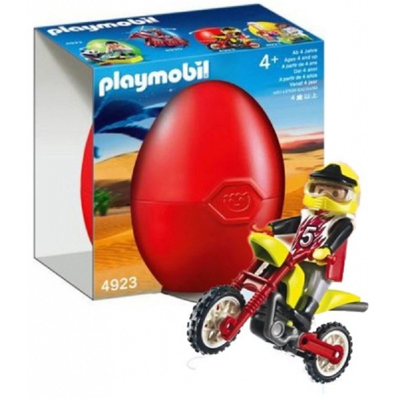 playmobil 4923 - Motorista de Motocross