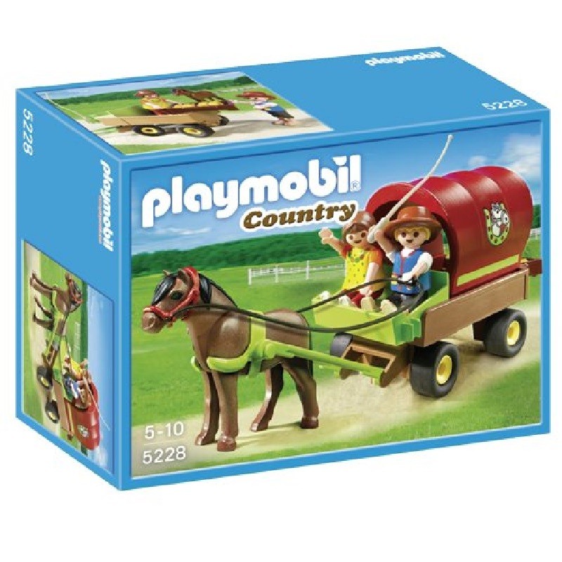 playmobil 5228 - Carreta con poni