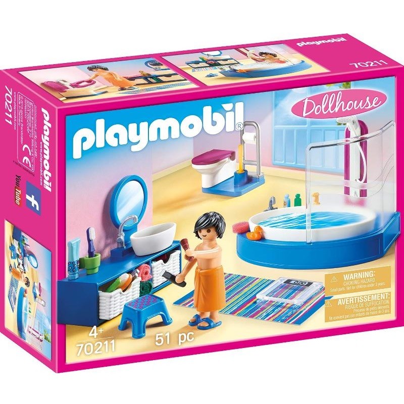 playmobil 70211 - Cuarto de Baño