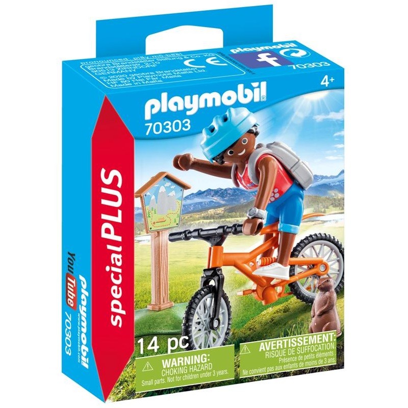 playmobil 70303 - Ciclista de Montaña