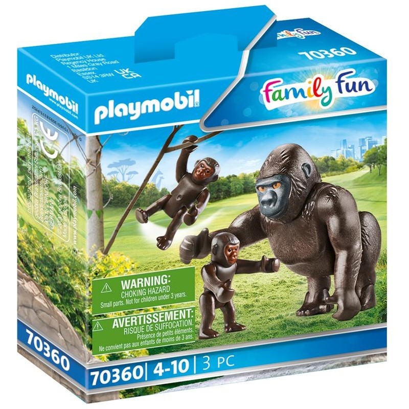 playmobil 70360 - Gorila con Bebés