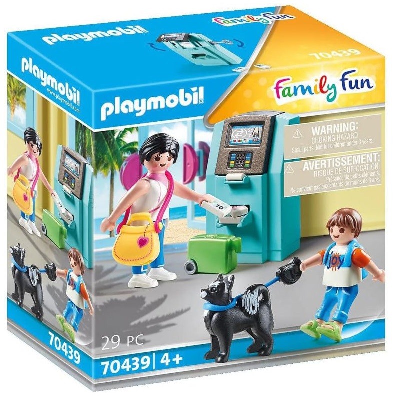 playmobil 70439 - Turistas con cajero