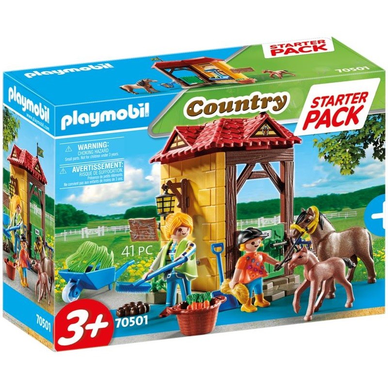 playmobil 70501 - Starter Pack Granja de Caballos