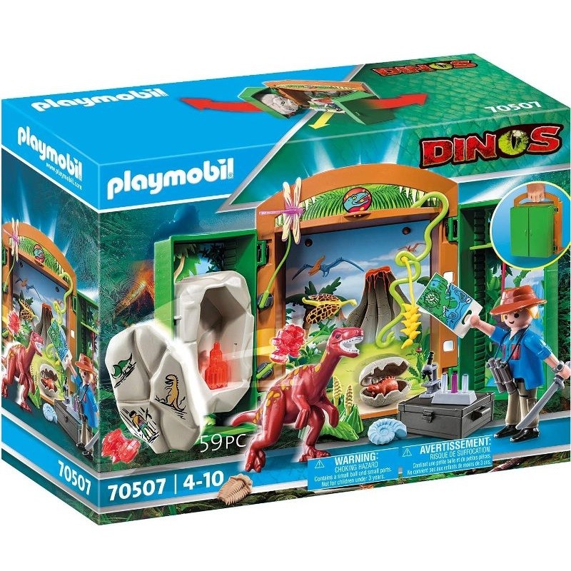 playmobil 70507 - Cofre Investigador Dino