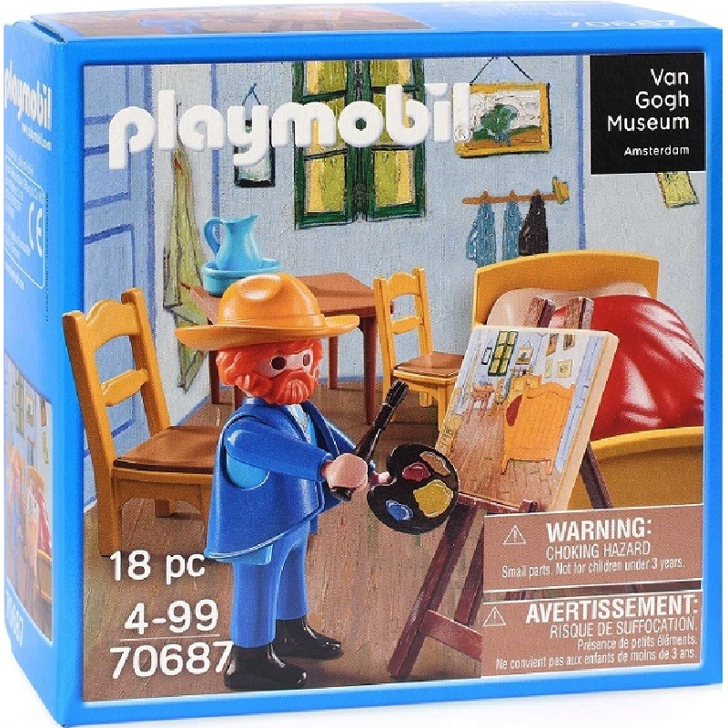 playmobil 70687 - El dormitorio en Arlés. Vincent Van Gogh
