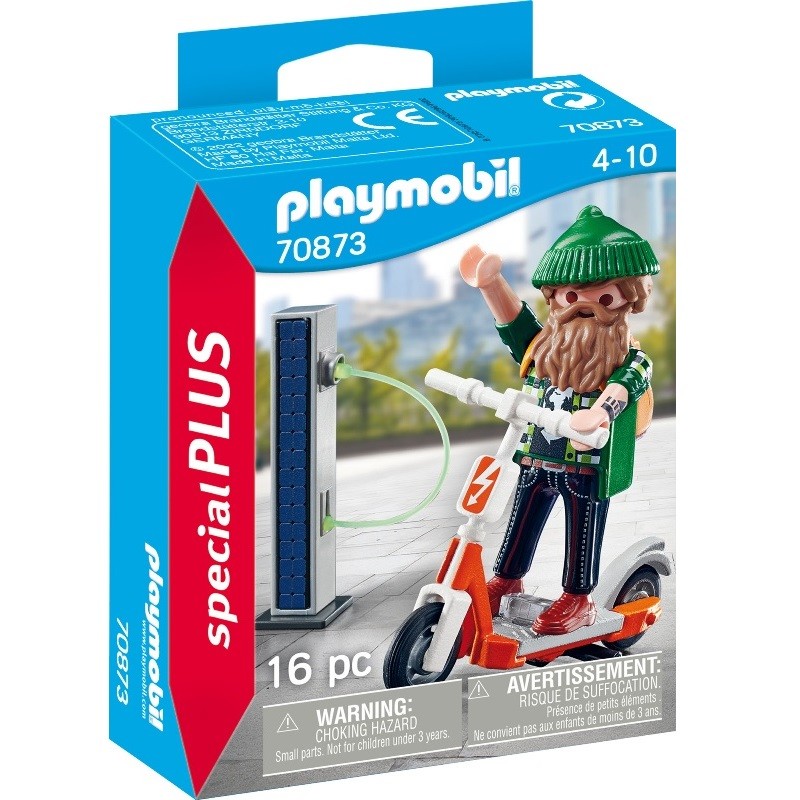playmobil 70873 - Hipster con E-scooter
