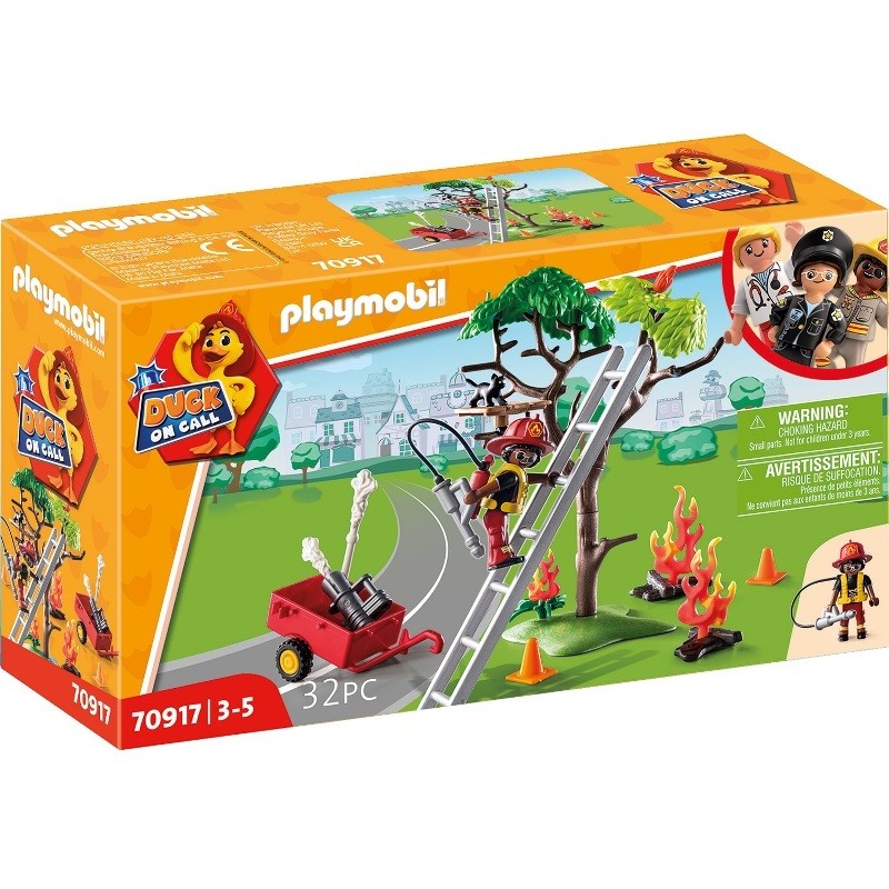 playmobil 70917 - DUCK ON CALL - Acción Rescate de Bomberos