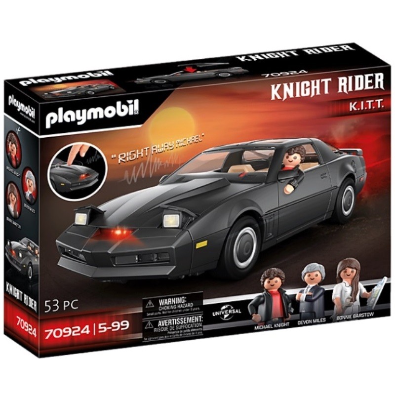 playmobil 70924 - Knight Rider KITT Coche Fantastico
