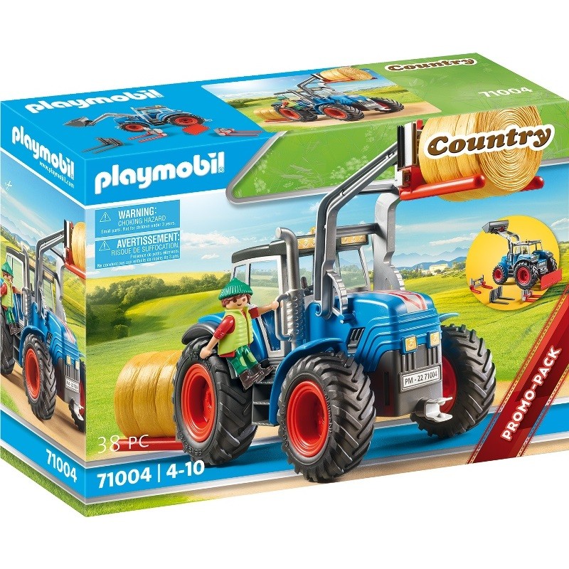playmobil 71004 - Gran Tractor con Accesorios