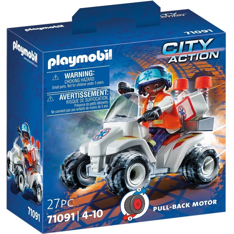 playmobil 71091 - Rescate Speed Quad