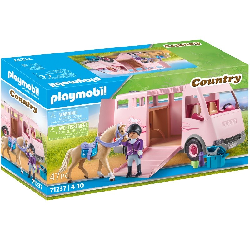 playmobil 71237 - Transporte de caballo