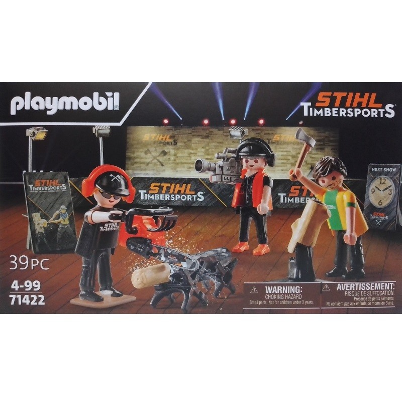 playmobil 71422 - Stihl Set Edición Timbersports