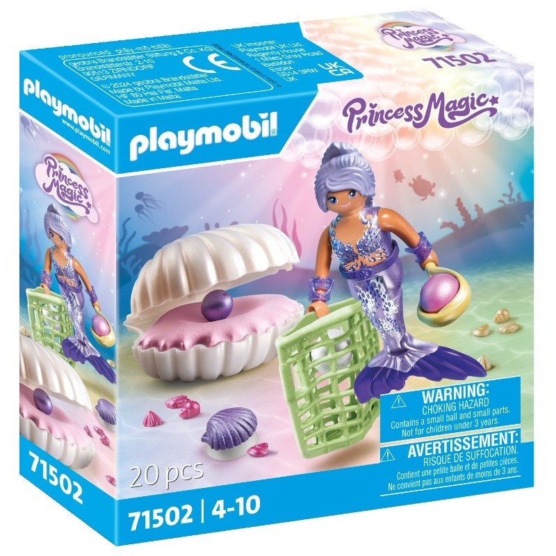 playmobil 71502 - Sirena con concha y perla