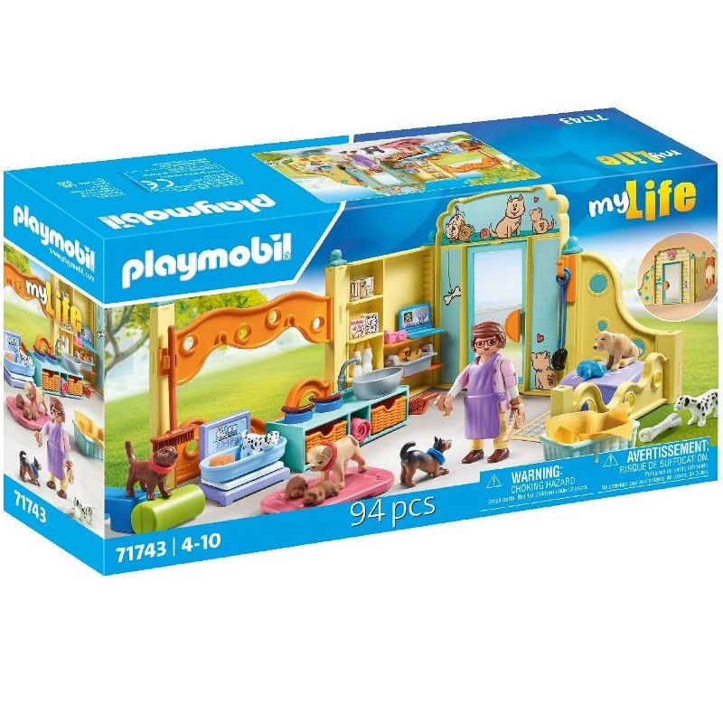 playmobil 71743 - Guardería de cachorros