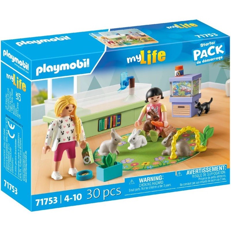 playmobil 71753 - Starter Pack Familia de conejos