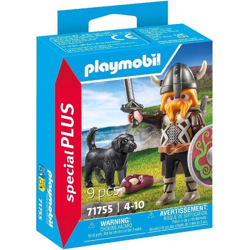 playmobil 71755 - Vikingo con perro guardián