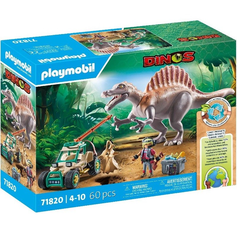 playmobil 71820 - Ataque del Spinosaurio
