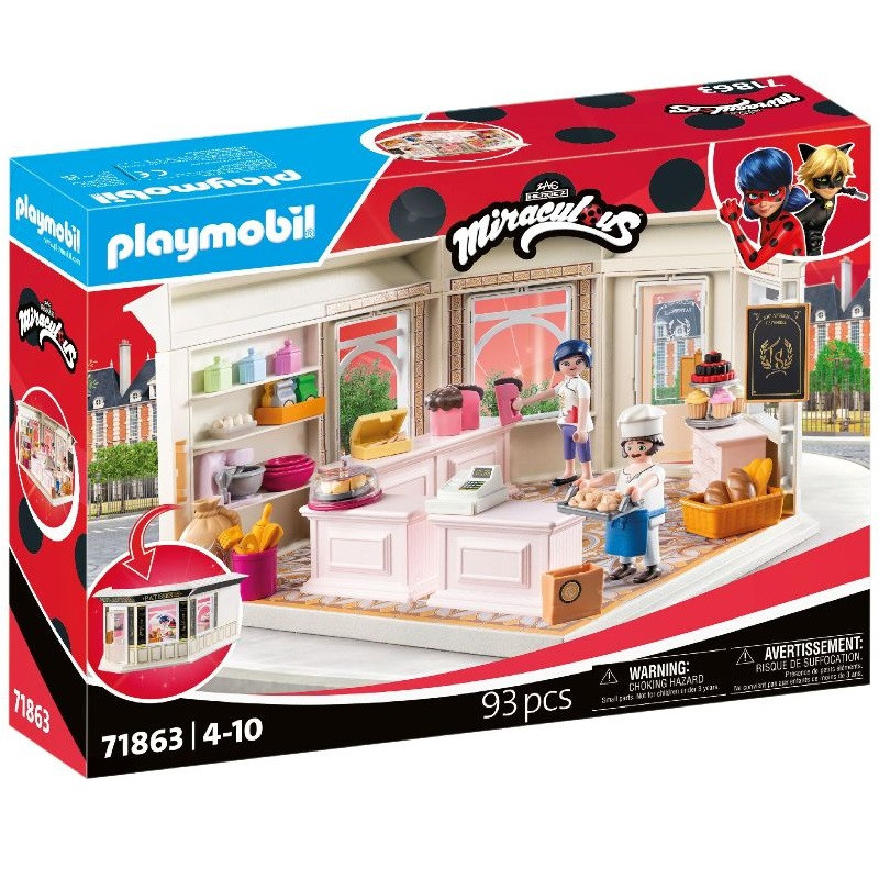 playmobil 71863 - Playmobil Miraculous: Pastelería francesa