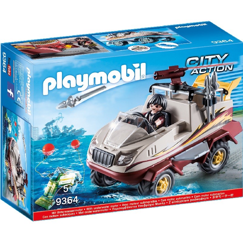 playmobil 9364 - Coche Anfibio
