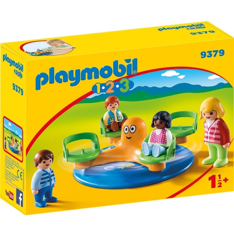 playmobil 9379 - 1.2.3 Carrusel Infantil