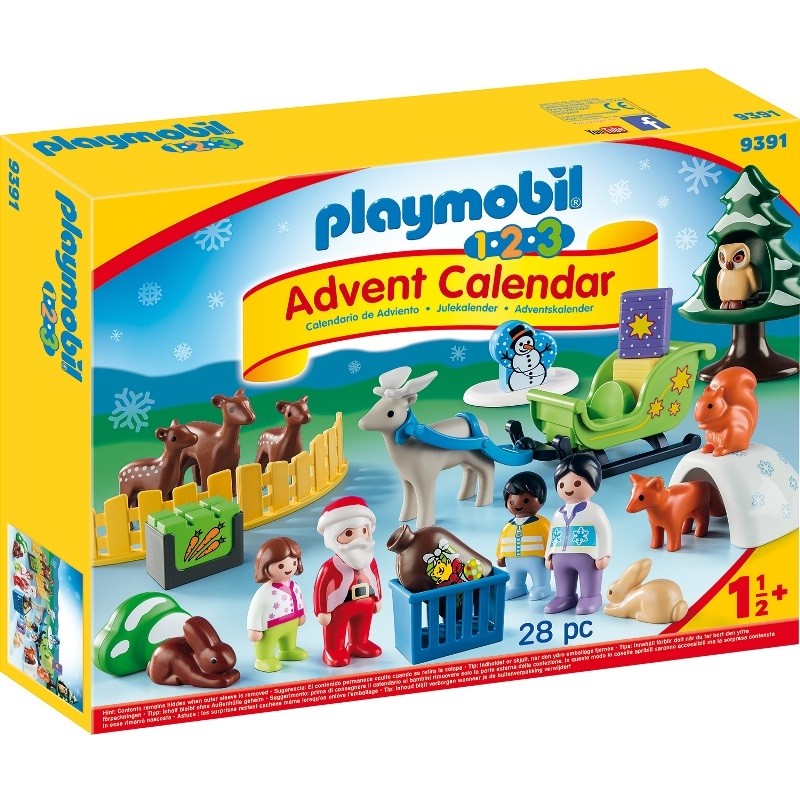 playmobil 9391 - Calendario de Adviento 1.2.3 Navidad en el bosque
