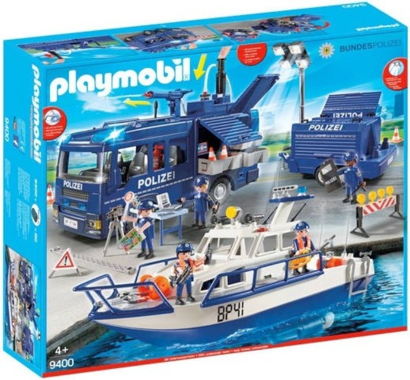 playmobil 9400 - Policia federal Megaset