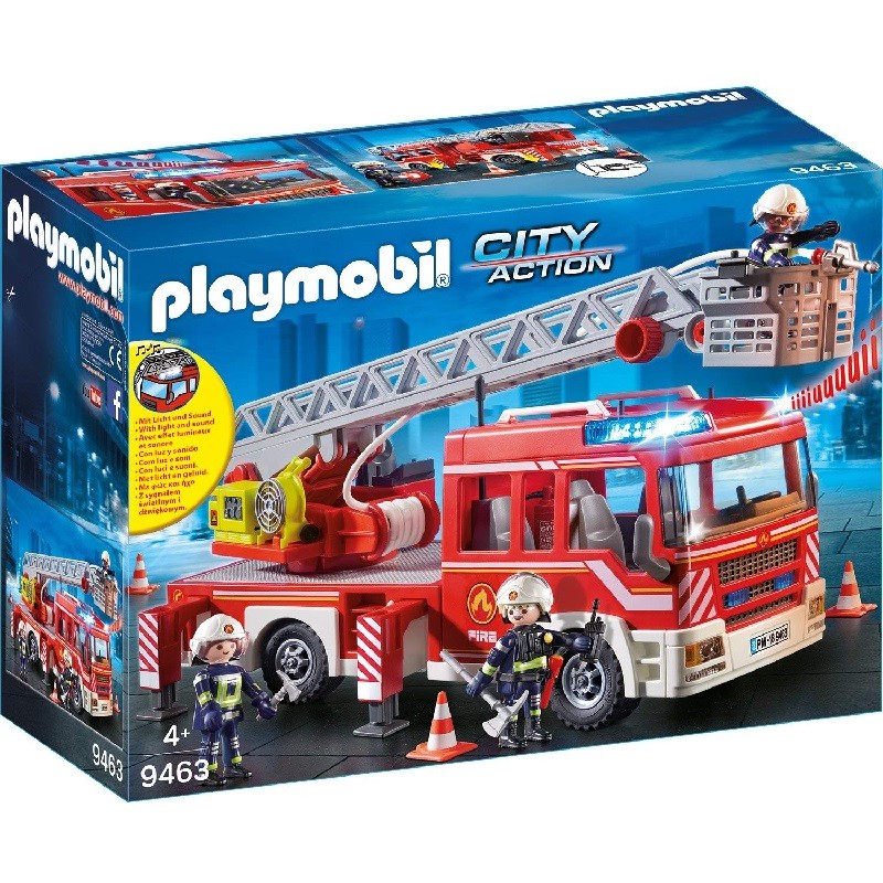 playmobil 9463 - Camión de Bomberos con Escalera