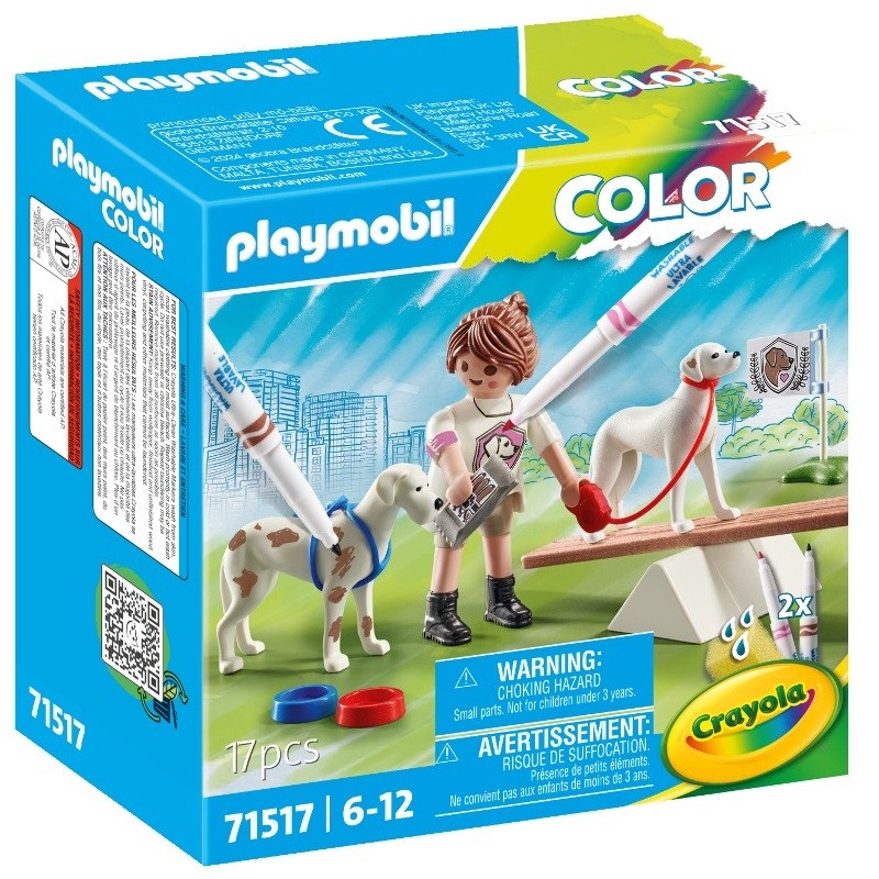 playmobil 71517 - COLOR Adiestramiento de perros