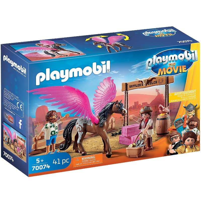 playmobil 70074 - Marla, Del y Caballo con Alas
