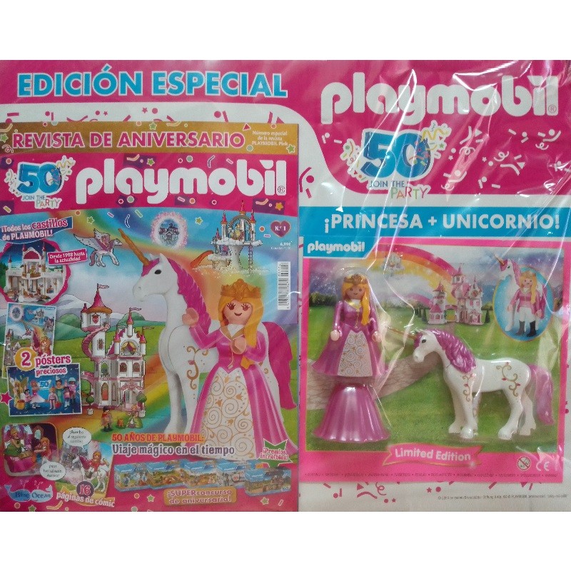 playmobil rev50anivp - Revista Playmobil Pink Especial 50 Aniversario