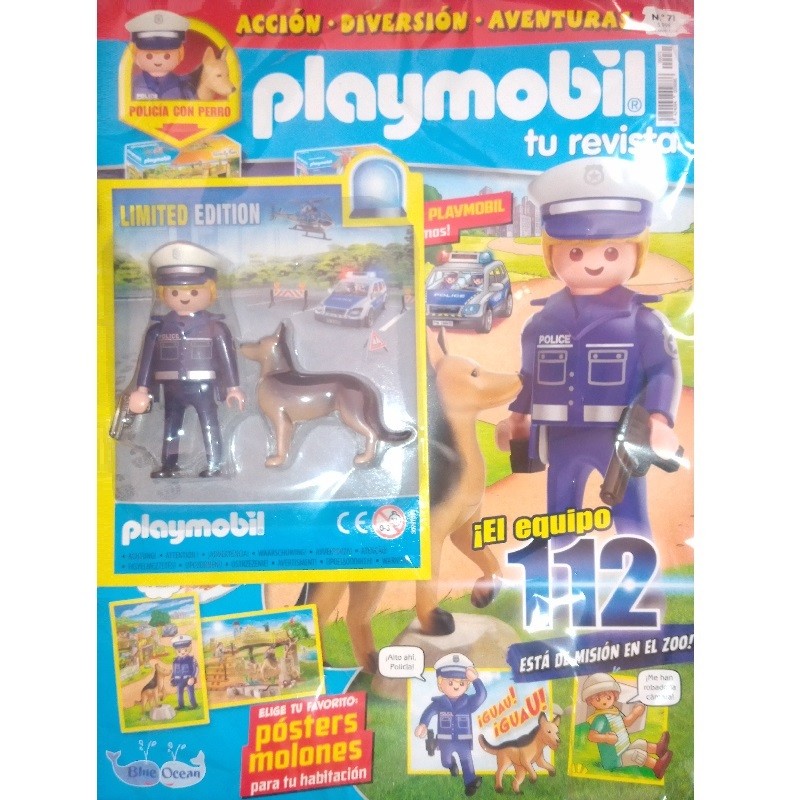playmobil n 71 chico - Revista Playmobil 71 bimensual chicos