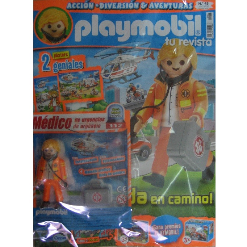 playmobil n 43 chico - Revista Playmobil 43 bimensual chicos
