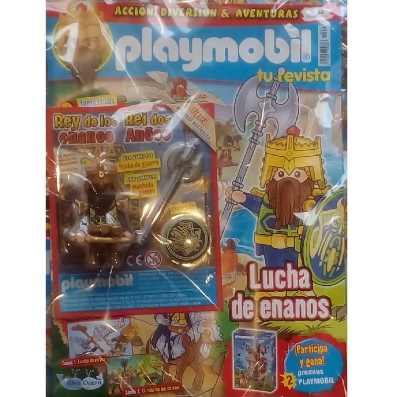 playmobil n 35 chico - Revista Playmobil 35 bimensual chicos