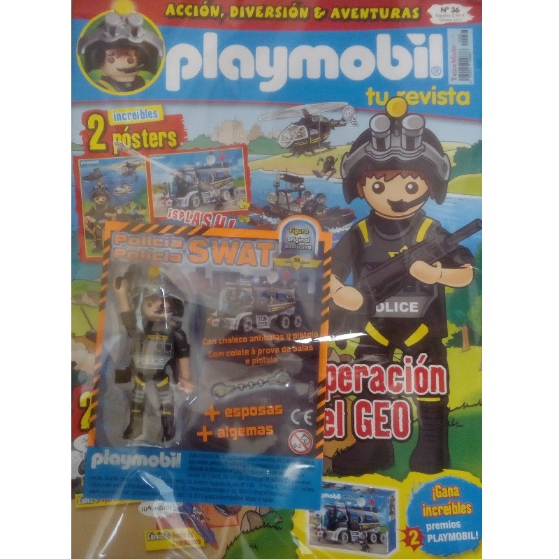 playmobil n 36 chico - Revista Playmobil 36 bimensual chicos