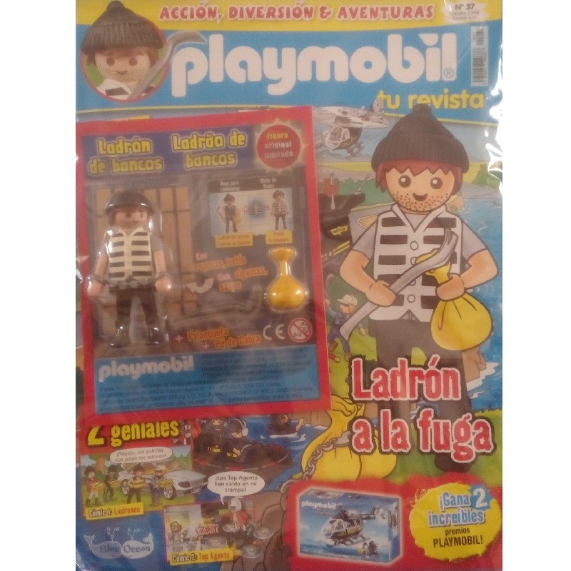 playmobil n 37 chico - Revista Playmobil 37 bimensual chicos