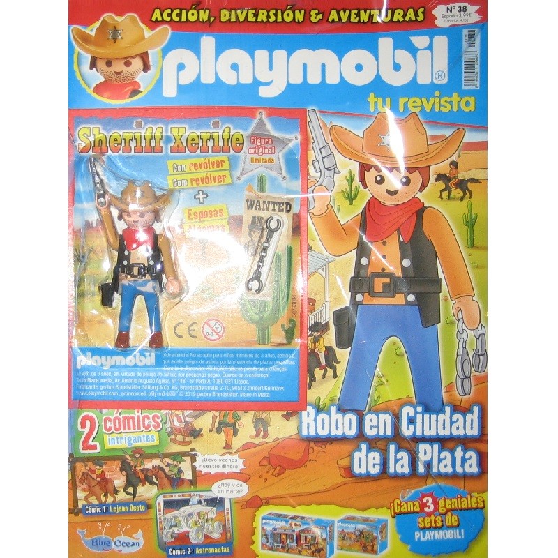 playmobil n 38 chico - Revista Playmobil 38 bimensual chicos